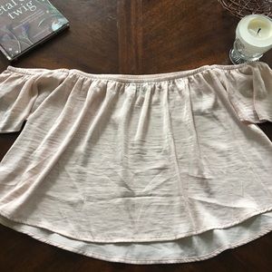 Off the Shoulder Blush Top